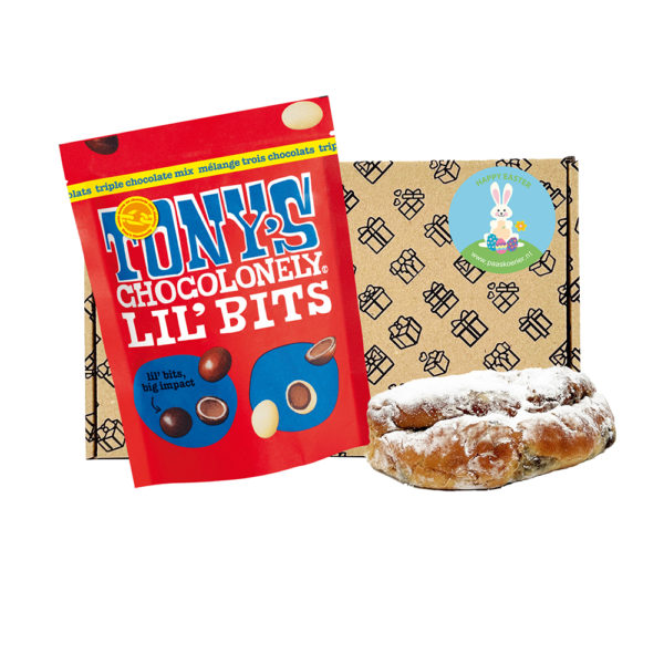 Inhoud pakket: LilBits triple chocolate met ministol